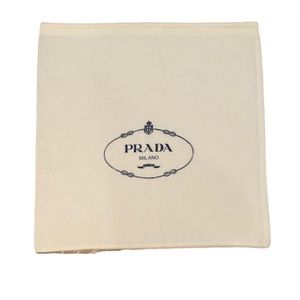 PRADA drawstring dust/shoe bag